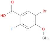 5-Bromo-2-fluoro-4-methoxybenzoic acid