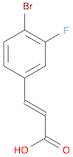 3-(4-Bromo-3-fluorophenyl)acrylic acid