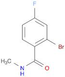 2-Bromo-4-fluoro-N-methylbenzamide