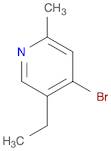 4-Bromo-5-ethyl-2-methylpyridine