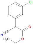 Ethyl 2-(3-chlorophenyl)-2-cyanoacetate