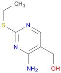 5-pyrimidinemethanol, 4-amino-2-(ethylthio)-
