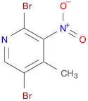 2,5-Dibromo-4-methyl-3-nitropyridine