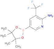 5-(4,4,5,5-Tetramethyl-1,3,2-dioxaborolan-2-yl)-3-(trifluoromethyl)pyridin-2-amine