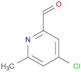 4-Chloro-6-methylpicolinaldehyde