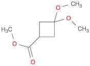 Methyl 3,3-dimethoxycyclobutanecarboxylate