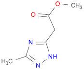 Methyl 2-(3-methyl-1H-1,2,4-triazol-5-yl)acetate