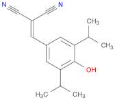 Propanedinitrile, [[4-hydroxy-3,5-bis(1-methylethyl)phenyl]methylene]-