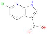 6-Chloro-1H-pyrrolo[2,3-b]pyridine-3-carboxylic acid