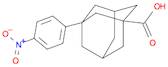 3-(4-Nitrophenyl)adamantane-1-carboxylic acid