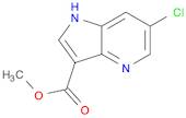 Methyl 6-chloro-1H-pyrrolo[3,2-b]pyridine-3-carboxylate