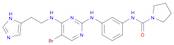 N-[3-[[5-Bromo-4-[[2-(1H-imidazol-5-yl)ethyl]amino]-2-pyrimidinyl]amino]phenyl]-1-pyrrolidinecarboxamide