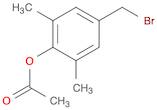 4-(Bromomethyl)-2,6-dimethylphenyl acetate