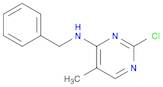 N-BENZYL-2-CHLORO-5-METHYL-PYRIMIDIN-4-AMINE