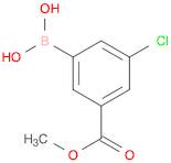 (3-Chloro-5-(methoxycarbonyl)phenyl)boronic acid