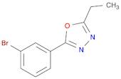 2-(3-Bromophenyl)-5-ethyl-1,3,4-oxadiazole