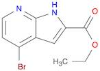 Ethyl 4-bromo-1H-pyrrolo[2,3-b]pyridine-2-carboxylate