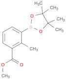 Methyl 2-methyl-3-(4,4,5,5-tetramethyl-1,3,2-dioxaborolan-2-yl)benzoate