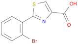 2-(2-Bromophenyl)thiazole-4-carboxylic acid