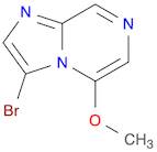 Imidazo[1,2-a]pyrazine, 3-bromo-5-methoxy-