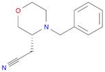 (R)-4-BENZYL-3-CYANOMETHYLMORPHOLINE