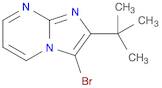 3-BROMO-2-TERT-BUTYL-IMIDAZO[1,2-A]PYRIMIDINE