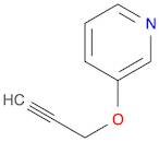 Pyridine, 3-(2-propynyloxy)-