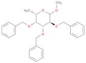 (3S,4R,5R,6S)-3,4,5-Tris(benzyloxy)-2-methoxy-6-methyltetrahydro-2H-pyran