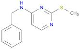 BENZYL-(2-METHYLSULFANYL-PYRIMIDIN-4-YL)-AMINE