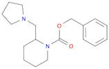 Benzyl 2-(pyrrolidin-1-ylmethyl)piperidine-1-carboxylate