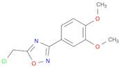 5-(CHLOROMETHYL)-3-(3,4-DIMETHOXYPHENYL)-1,2,4-OXADIAZOLE