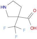 3-(TRIFLUOROMETHYL)PYRROLIDINE-3-CARBOXYLIC ACID