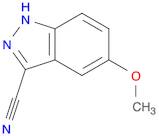 5-methoxy-1H-indazole-3-carbonitrile