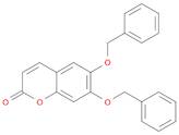 6,7-dibenzyloxycoumarin