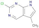 2-Chloro-5-methyl-7H-pyrrolo[2,3-d]pyrimidine