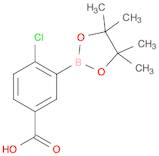 Benzoic acid, 4-chloro-3-(4,4,5,5-tetramethyl-1,3,2-dioxaborolan-2-yl)-