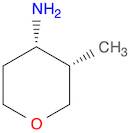 (3S,4S)-3-Methyltetrahydro-2H-pyran-4-aMine