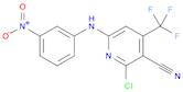 2-CHLORO-6-(3-NITRO(PHENYLAMINO))-4-(TRIFLUOROMETHYL)NICOTINONITRILE