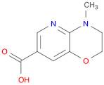 4-Methyl-3,4-dihydro-2H-pyrido[3,2-b][1,4]oxazine-7-carboxylic acid
