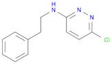 3-Pyridazinamine, 6-chloro-N-(2-phenylethyl)-