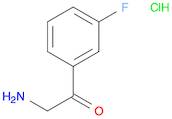 2-Amino-1-(3-fluorophenyl)ethanone hydrochloride