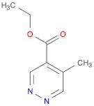 4-Pyridazinecarboxylic acid, 5-methyl-, ethyl ester