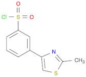 3-(2-Methyl-thiazol-4-yl)-benzenesulfonyl chloride