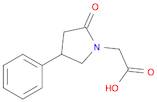 (2-oxo-4-phenylpyrrolidin-1-yl)acetic acid