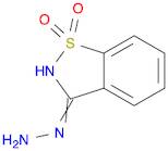 3-Hydrazinylbenzo[d]isothiazole 1,1-dioxide