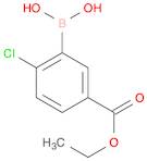2-CHLORO-5-(ETHOXYCARBONYL)BENZENEBORONIC ACID 98