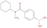 (4-(Cyclohexyl(methyl)carbamoyl)phenyl)boronic acid