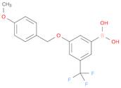 3-(4-METHOXY)BENZYLOXY-5-(TRIFLUOROMETHYL)BENZENEBORONIC ACID 98