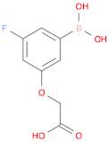 3-(CARBOXYMETHOXY)-5-FLUOROBENZENEBORONIC ACID 96