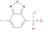 2,1,3-Benzoxadiazole-4-sulfonylchloride, 7-fluoro-